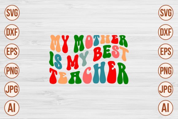 Retro Mom SVG for Crafts & Graphics