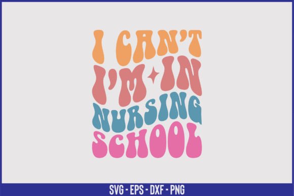 Retro Nursing SVG for Crafts & Graphics