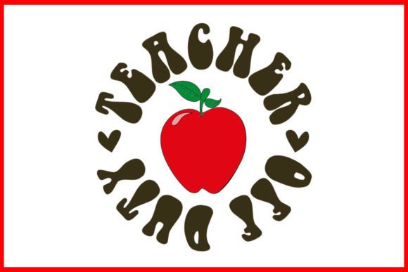 Retro SVG, Teacher Off Duty Graphics for Crafts