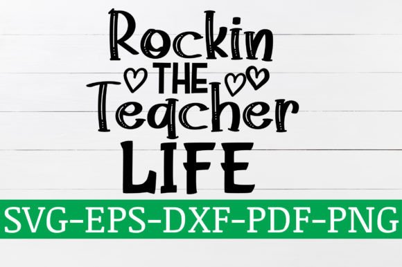 Review: Rockin the Teacher Life SVG for Embroidery