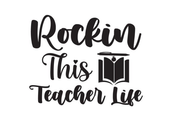 Review: Rockin This Teacher Life SVG for Embroidery