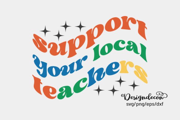 Review: Support Your Local TEACHER Retro Design