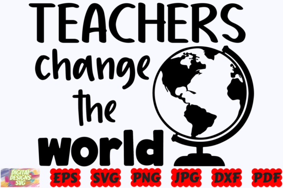 Review: Teachers Change the World SVG for Embroidery