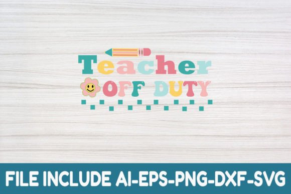 Teacher Retro Svg: Graphics for Crafts