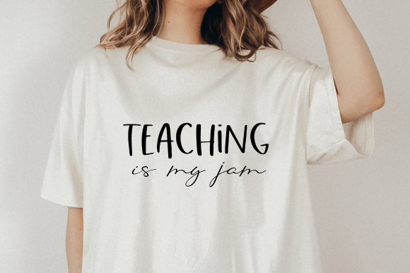 Teaching is My Jam SVG: Graphics for Crafts